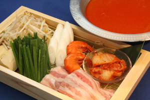 韓国風チゲ鍋画像